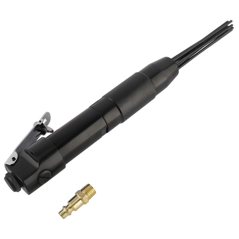 BTSHUB Compact Air Needle Scaler Air Powered Pneumatic Rust Paint Weld Removal Tool - Image 2